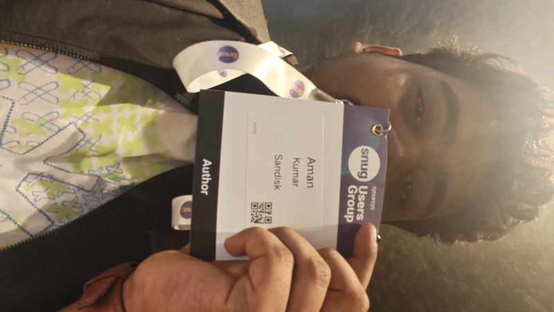 SNUG 2026 author badge